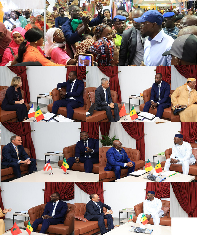 Visite-Audiences-Diplomatie : Les activités marquantes de la semaine du Premier Ministre Ousmane Sonko Visite-Audiences-Diplomatie : Les activités marquantes de la semaine du Premier Ministre Ousmane Sonko