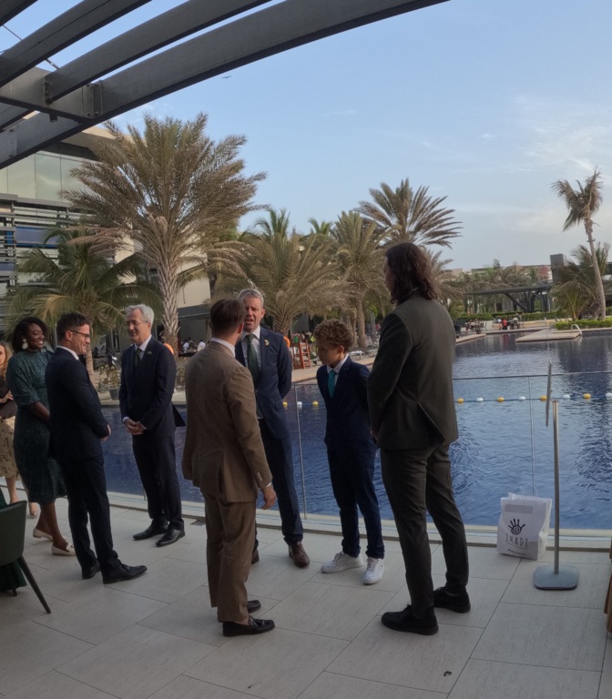 Diplomatie - L'Ambassadeur d'Irlande à Dakar, SEM Derek Hannon, à la Réception en l'Honneur de la Célébration de la Fête Nationale de l'Irlande