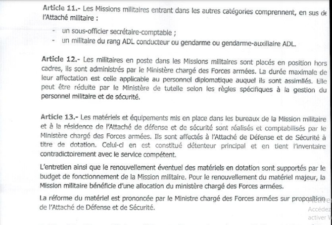 Général Souleymane Kandé "affecté" à New Delhi: C'est l’ex-président Macky Sall qui avait pris un décret pour les attachés militaires... Général Souleymane Kandé "affecté" à New Delhi: C'est l’ex-président Macky Sall qui avait pris un décret pour les attachés militaires...