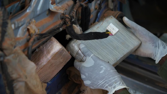 Keur-Ayip: Saisie de 30 Kg de cocaïne, estimée à plus de deux milliards de FCfa Keur-Ayip: Saisie de 30 Kg de cocaïne, estimée à plus de deux milliards de FCfa