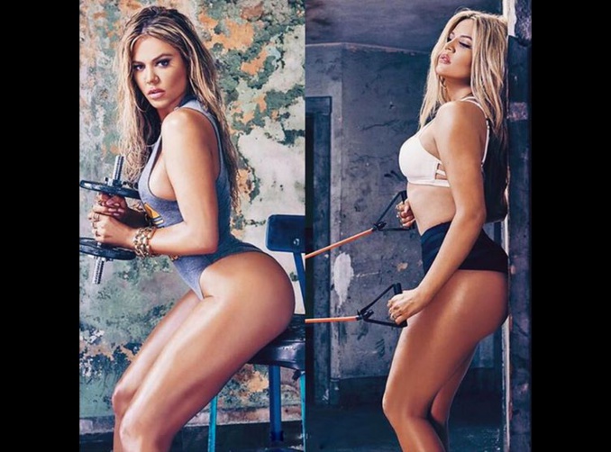 Khloe Karda­shian poste un cliché non retou­ché de son shoo­ting sexy pour contrer les critique