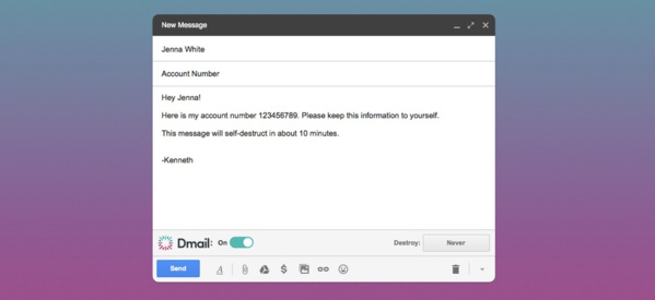 Les emails qui s’autodétruisent et se cryptent, c’est possible sur Gmail