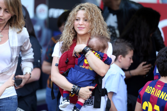 Shakira : son fils de six mois déjà foot­bal­leur!