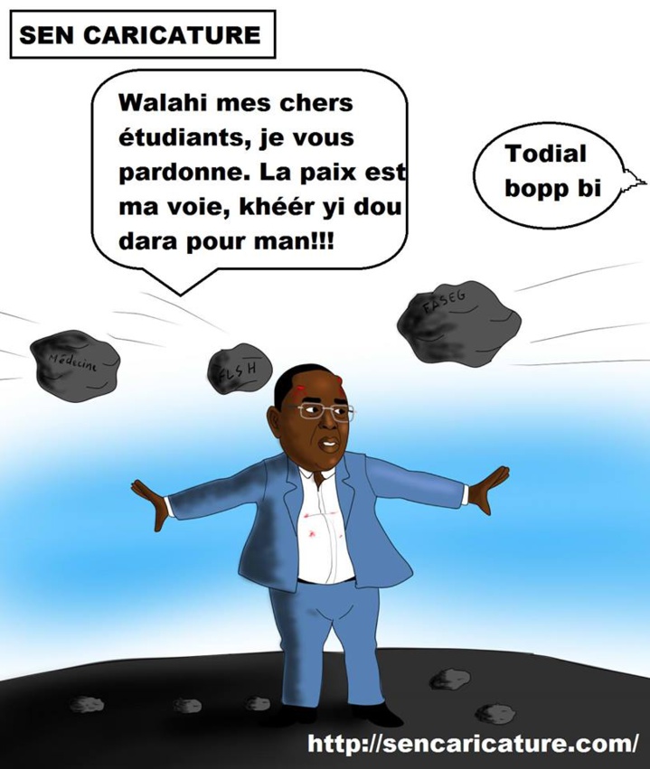Vidéo : Le film de l’humiliation du président Macky Sall à l’Ucad
