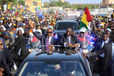 Visite officielle au Sénégal : Accueil chaleureux pour le Président Condé