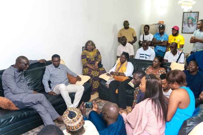 Visites de courtoisie et de concertation :  Dahirou Thiam en synergie avec les responsables de la section de Pastef Mbao