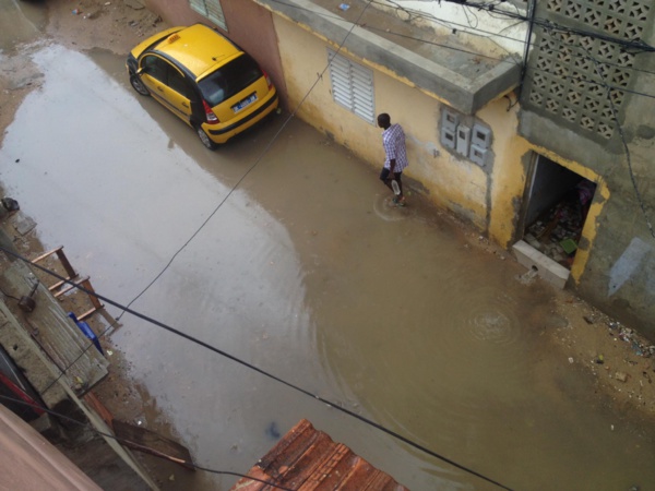 Pluies à Dakar: plusieurs habitations inondées 