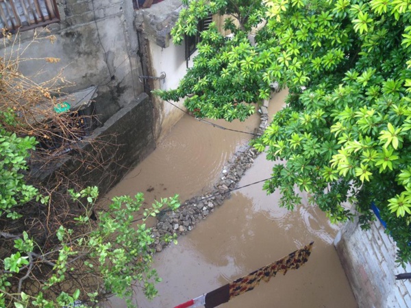Pluies à Dakar: plusieurs habitations inondées 