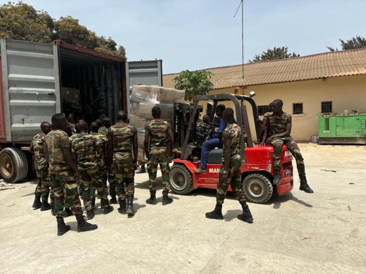 Photos+ Video/ Un acte de générosité humanitaire: APROFEV soutient l'Hôpital Militaire de Ouakam
