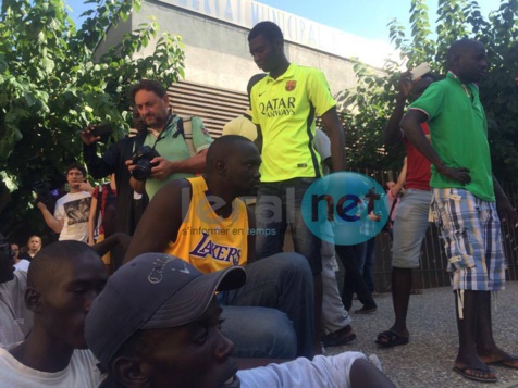 20 photos + 2 vidéos - "Assassinat" de leur compatriote en Catalogne: Les Sénégalais d'Espagne se rebellent  