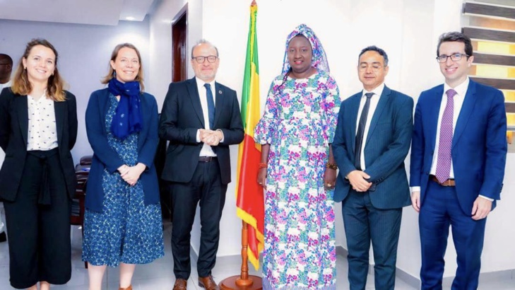 Photos / Ministère de la Jeunesse, des Sports et de la Culture : Mme Khady Diène Gaye a reçu en audience de travail, Rémy Rioux, DG de l’AFD, ce vendredi