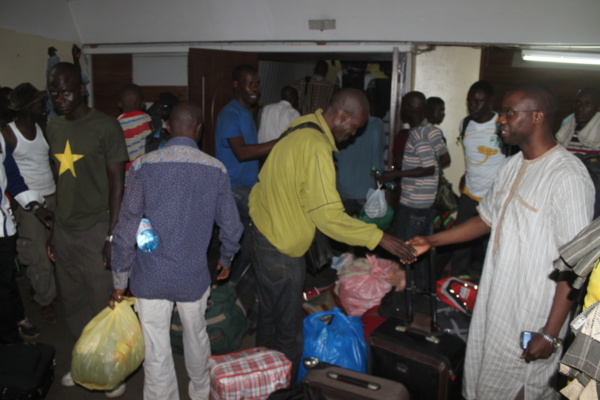 Nos compatriotes rapatriés du Gabon sont arrivés
