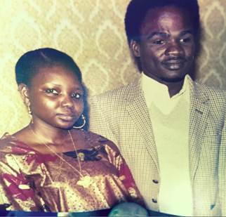 Fatimé Toumlé et son mari, Haroun Godi