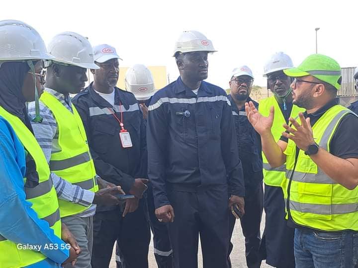 Photos / Port Minéralier et Vraquier de Bargny Sendou: Visite d’Abib Diop, DG de la Sar, ce mardi