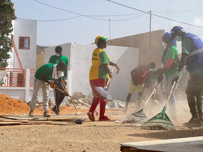 Setal Sunu Reew :  Ngaparou, Somone et Saly aux cotés de Madame le Ministre Khady Diène Gaye.