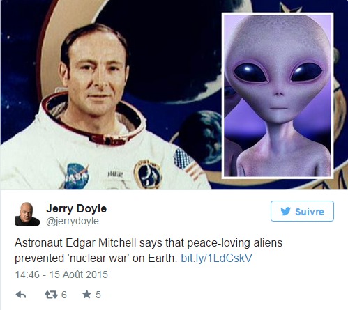 Un vétéran de la NASA : "Les extraterrestres ont empêché une guerre nucléaire"