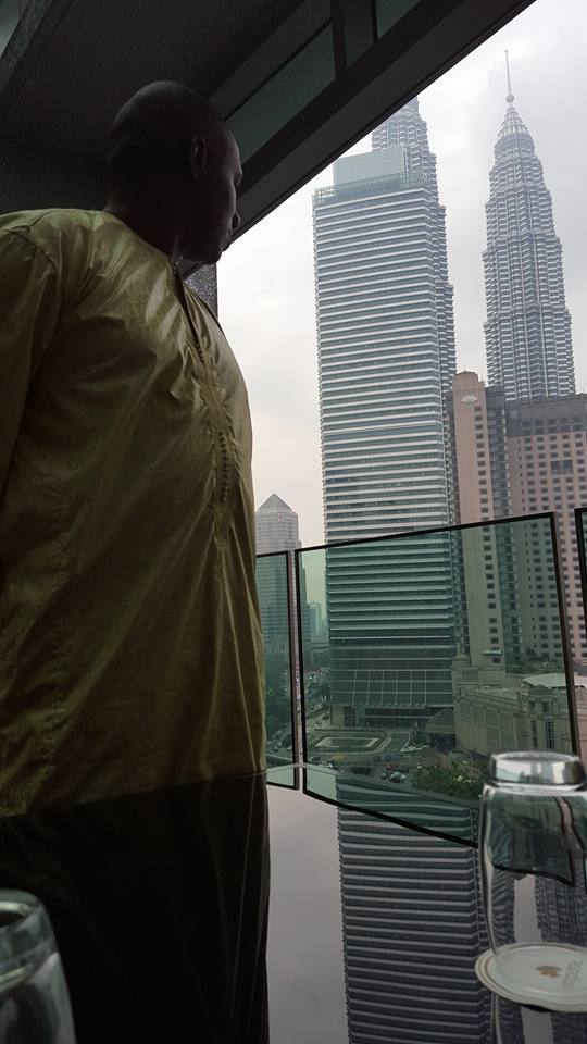 Kuala Lumpur vu de l'hotel Impiana.