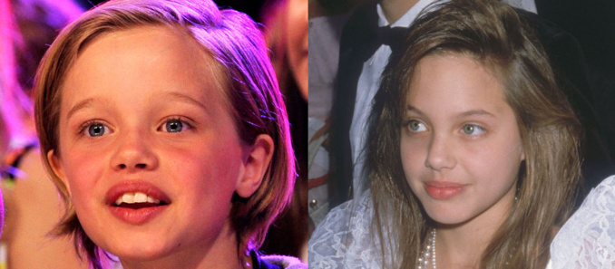 Shiloh Jolie-Pitt, Suri Cruise, Lily-Rose Depp: copiés-collés!
