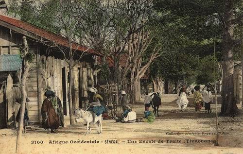 Carte postale : Une ancienne escale de traite à Tivaouane