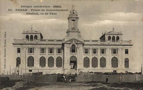 Carte postale : L'ancien Palais du Gouverneur général