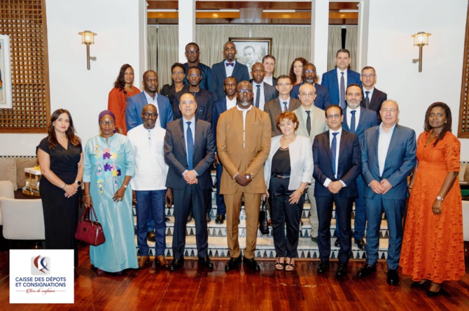 Coopération : Visite de travail de Fadilou Keïta, Directeur général de la CDC, au Maroc Coopération : Visite de travail de Fadilou Keïta, Directeur général de la CDC, au Maroc