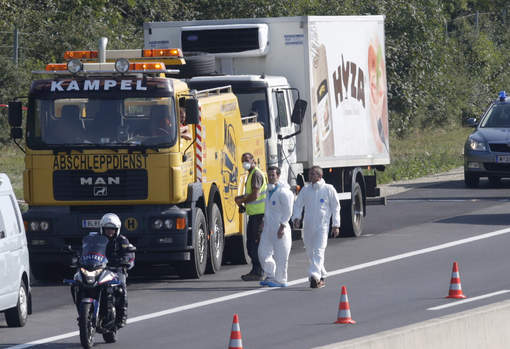 Autriche : Vingt migrants retrouvés morts dans un camion