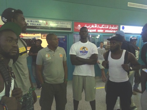 Bloqués à l'Aéroport de Tunis: Le sale quart temps des "Lions" du basket 