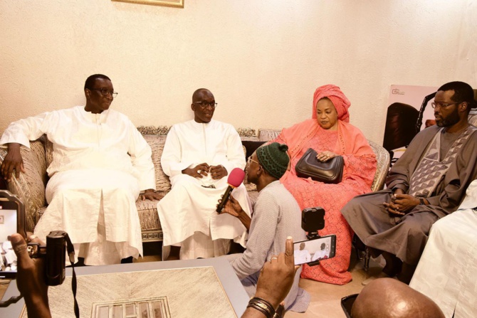 Présentation de condoléances : Amadou Ba était chez Abdoulaye Diouf Sarr Présentation de condoléances : Amadou Ba était chez Abdoulaye Diouf Sarr