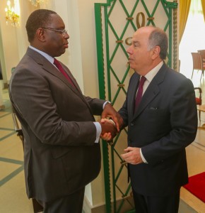 Macky Sall démarche un match Brésil-Sénégal