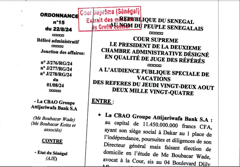 Demande de Réintégration des délégués licenciés de la Cbao Attijariwafa banq SA: La Cour suprême vient de casser la décision du ministre Demande de Réintégration des délégués licenciés de la Cbao Attijariwafa banq SA: La Cour suprême vient de casser la décision du ministre