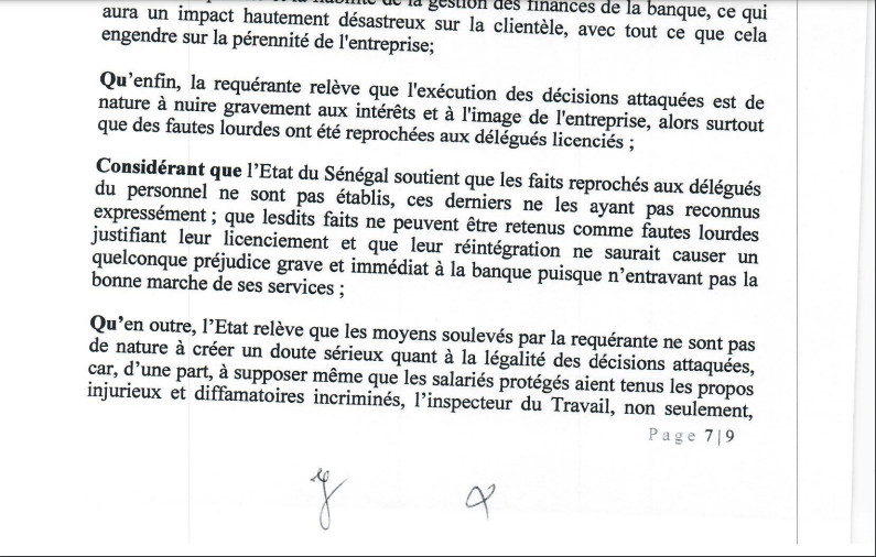 Demande de Réintégration des délégués licenciés de la Cbao Attijariwafa banq SA: La Cour suprême vient de casser la décision du ministre Demande de Réintégration des délégués licenciés de la Cbao Attijariwafa banq SA: La Cour suprême vient de casser la décision du ministre