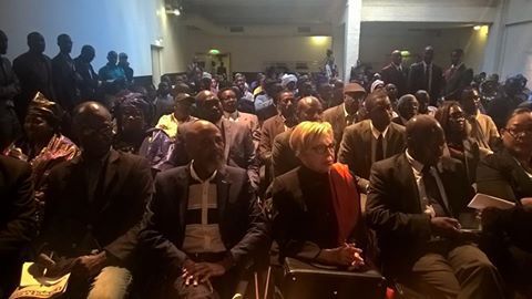 Quelques images de la  conférence de Paris sur l'affaire Karim Wade