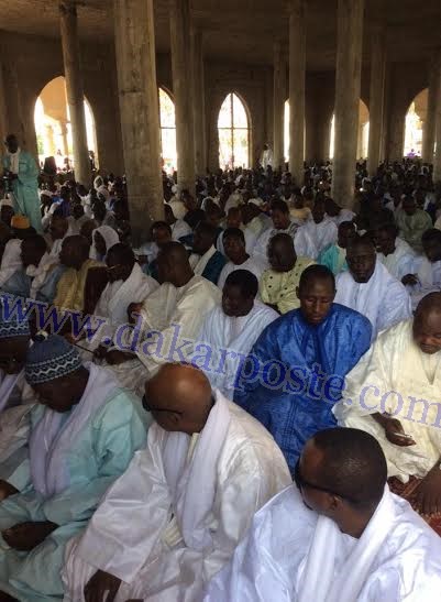 Images de la prière de Tabaski 2015 à la Grande Mosquee de Touba