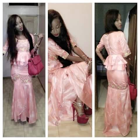 Le "sagnsé" Tabaski de Anna Diouf, miss Sénégal 2014