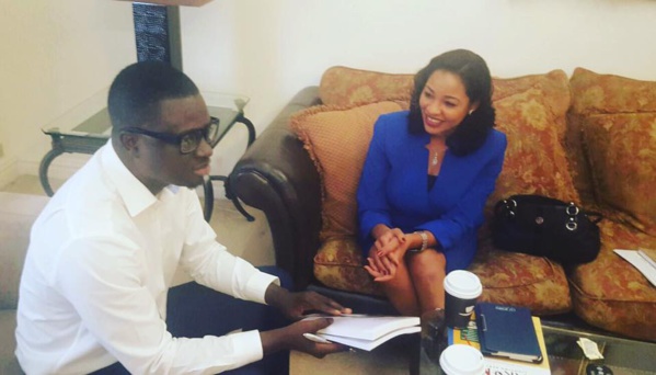 Lancement de son livre mémoire : Thione Niang tresse des lauriers à Léna Sène