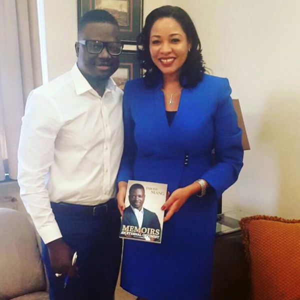 Lancement de son livre mémoire : Thione Niang tresse des lauriers à Léna Sène