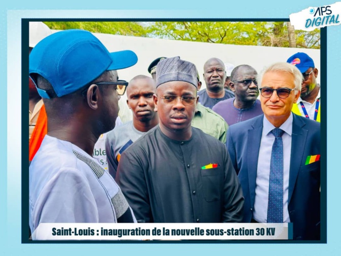 Photos / Saint-Louis : Birame Soulèye Diop a inauguré une nouvelle sous-station de 30 KV Photos / Saint-Louis : Birame Soulèye Diop a inauguré une nouvelle sous-station de 30 KV