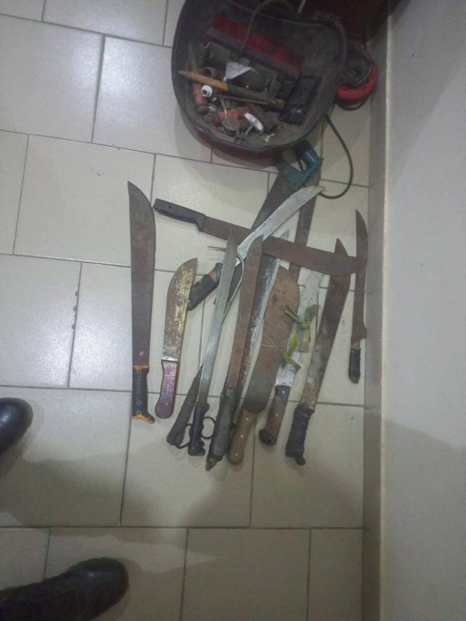 Opération de sécurisation à Keur Massar : 84 interpellations et 18 véhicules immobilisés (Photos)
