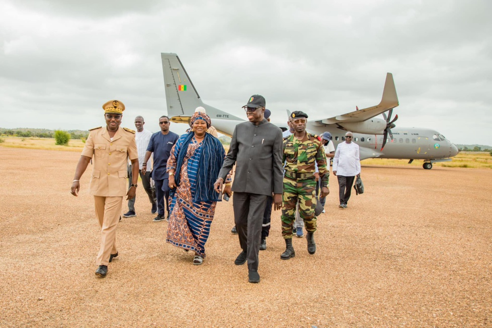 Matam et Bakel sous inondations : Les images de la mission de solidarité et d’assistance des ministres Maïmouna Dièye et Jean Baptiste Tine