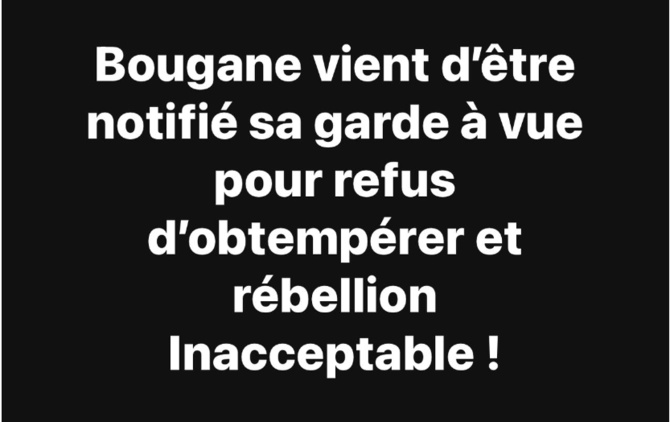 Bakel: Bougane Guèye placé en garde à vue Bakel: Bougane Guèye placé en garde à vue
