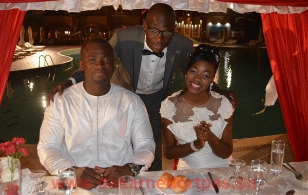 Photos - Khady Ndiaye Bijou de la Tfm : Son baiser avec..., lors de la réception de son mariage
