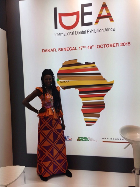 Amina Badiane, co-organisatrice du Salon dentaire international à Dakar