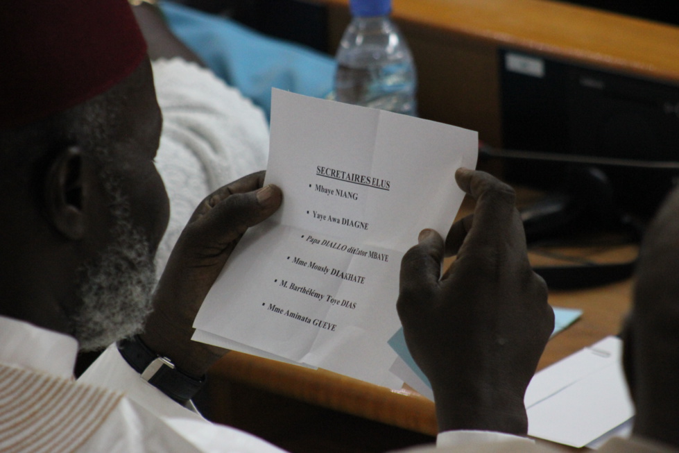 Exclusif:  Voici la composition du bureau de l'Assemblée nationale (documents)