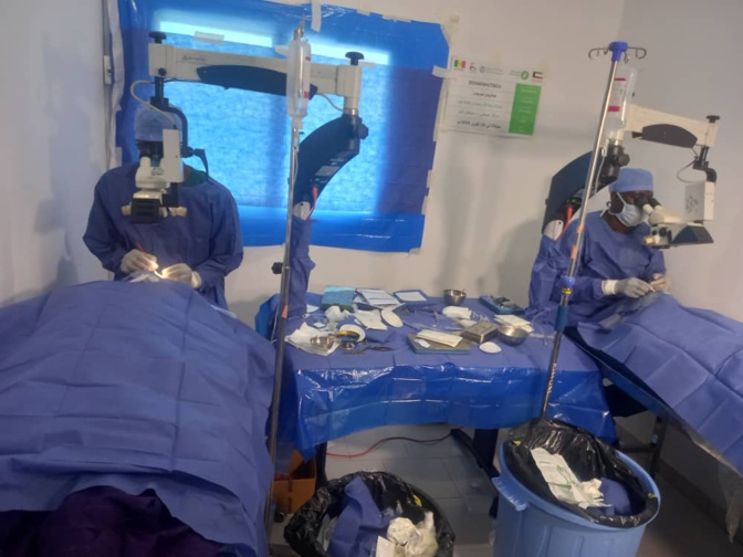 District sanitaire de Sangalkam : Plus de 1 500 patients opérés de la cataracte
