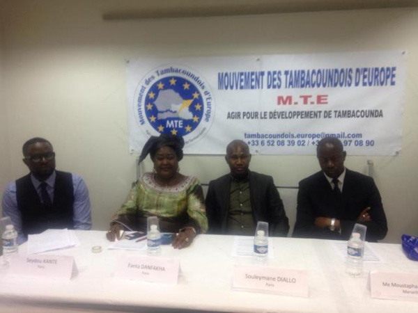 Développement:  le Mouvement des Tambacoundois d’Europe (MTE) porté sur les fonds baptismaux avec pleins de projets (texte et images)