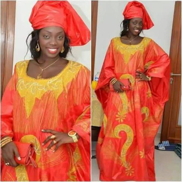 Ndèye Dogo et son grand boubou trop mignon !