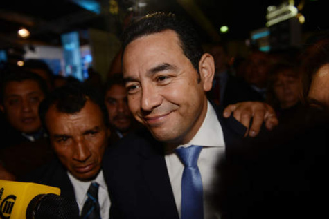 Un acteur comique élu président du Guatemala