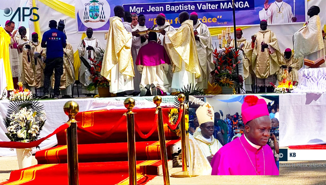 Religion : Jean Baptiste Valter Manga officiellement ordonné nouvel évêque  de Ziguinchor ce samedi