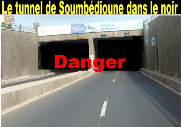 Coupure d'électricité : Le tunnel de Soumbédioune plongé dans le noir pendant une heure