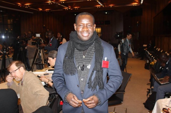 Ibra Pouye, au siège de la Banque mondiale, lors du Groupe consultatif de Paris Ibra Pouye, au siège de la Banque mondiale, lors du Groupe consultatif de Paris